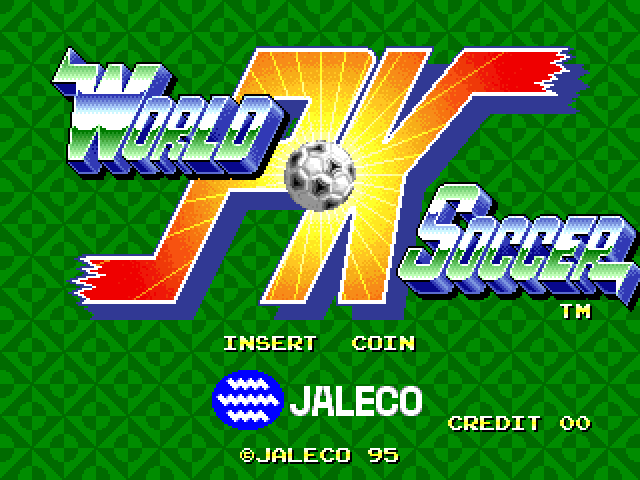 World PK Soccer Title Screen
